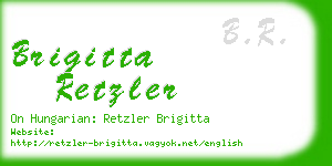 brigitta retzler business card